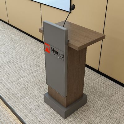 खरीदें अनुकूलन का समर्थन करें कॉम्पैक्ट पोडियम उच्च स्थायित्व सम्मेलन कक्ष पेशेवर बैठकों के लिए टेबल online manufacture