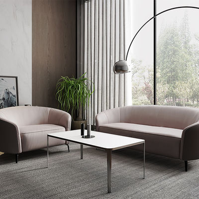 Myidea Soft And Comfortable Sofa With A Curved Shape For Foreign Trade, Hotel Lounge Area, Manager'S Office, Business Reception, And Reception. Sofa For Guests