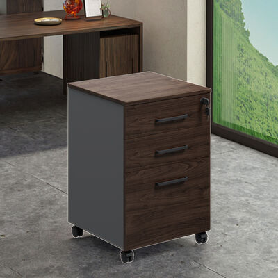 Office FilingCabinets Melamine 3-Drawer Large Storage Commercial Office Modern Design High-end Atmosphere Activity Cabinet