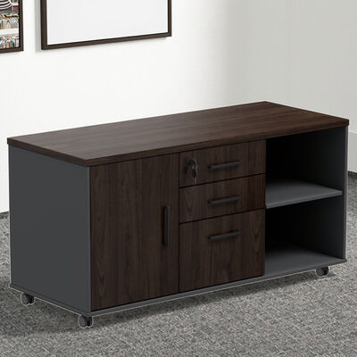 Office FilingCabinets Melamine 3-Drawer Large Storage Commercial Office Modern Design High-end Atmosphere Activity Cabinet