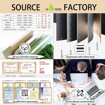 Grilled Front Desk, Cash Register, and the Reception Desk Can Be Customized