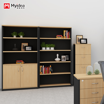 Double Door with Key Lock, Large Capacity Filing Cabinet, Wall Mounted Low Cabinet, Customizable Classified FilingCabinet