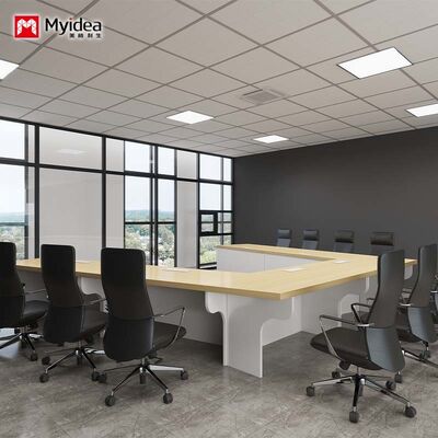खरीदना वाणिज्यिक-ग्रेड यू-फॉर्म कॉन्फ्रेंस टेबल सेट - ग्रीन सर्टिफाइड बोर्ड से निर्मित, बड़े बैठक स्थानों के लिए अनुकूलन योग्य लेआउट। online manufacture