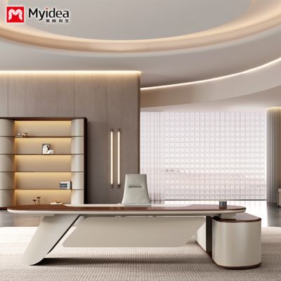 अनुकूलन योग्य, फैशनेबल, हल्का विलासिता, भव्य बॉस, कार्यकारी डेस्क, वरिष्ठ कार्यकारी डेस्क, अध्यक्ष का कार्यालय डेस्क, भंडारण डेस्क