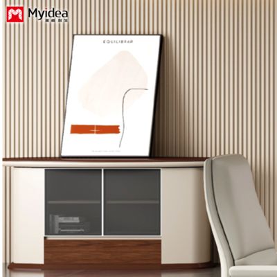 अनुकूलन दीवार से फर्श डिजाइन, लिविंग रूम कैबिनेट, स्टोरेज कैबिनेट, लो कैबिनेट, कार्यालय और घर के उपयोग के लिए व्यावहारिक चाय कैबिनेट